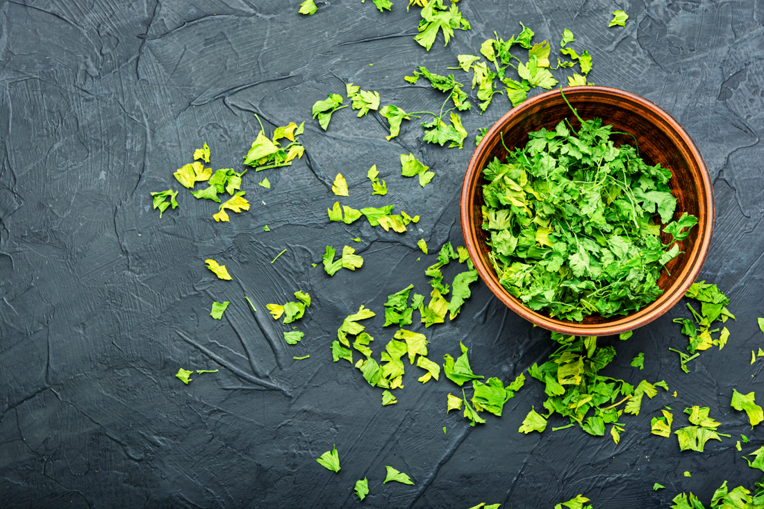 DIY - Gommage corporel maison au persil