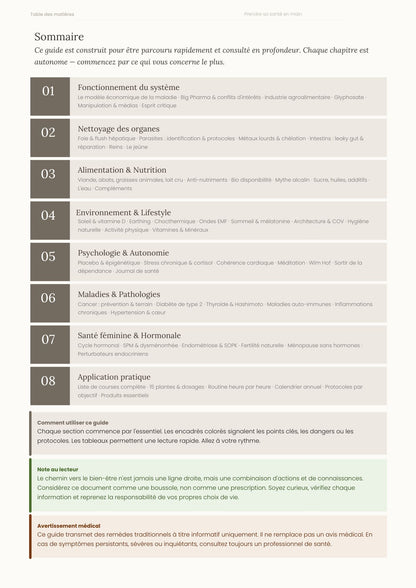Le Guide de la Santé Naturelle et Ancestrale